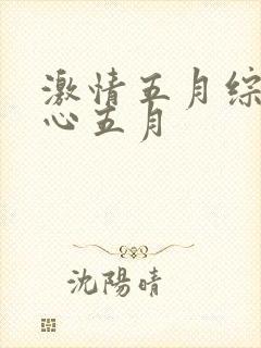 激情五月综合开心五月封面