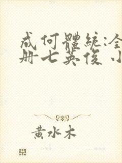 成何体统:全2册七英俊 小说封面