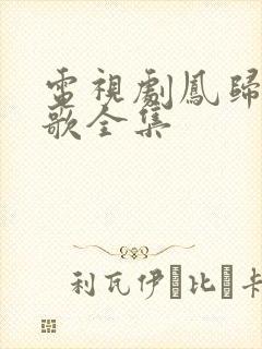 电视剧凤归四时歌全集