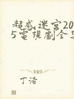 超感迷宫2025电视剧全集免费观看