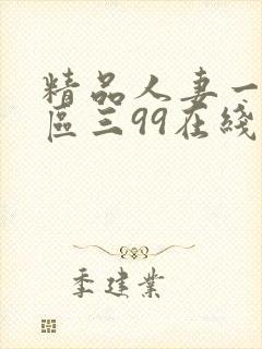 精品人妻一区二区三99在线