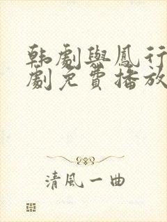 韩剧与凤行电视剧免费播放