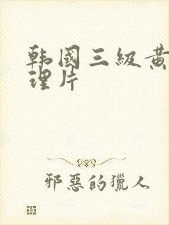 韩国三级黄色伦理片