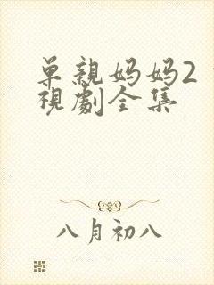 单亲妈妈2 电视剧全集