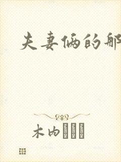 夫妻俩的那些事