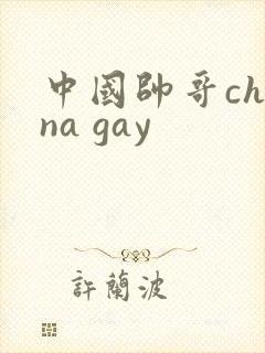 中国帅哥china gay