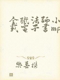 全职法师小说下载电子书mp3