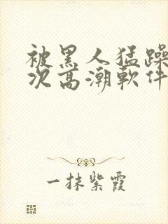 被黑人猛躁12次高潮软件