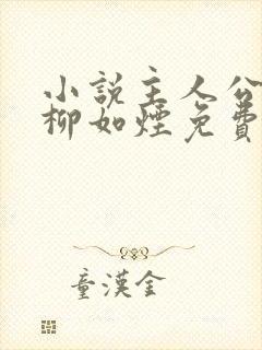 小说主人公陈泽柳如烟免费阅读