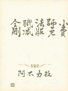 全职法师小说无删减版免费阅读封面