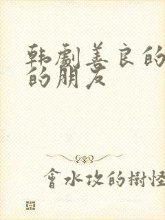 韩剧善良的妈妈的朋友