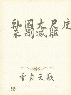 韩国大尺度电影未删减版