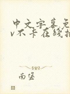 中文字幕免费av不卡在线播放封面