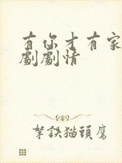 有你才有家电视剧剧情