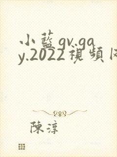 小蓝gv.gay.2022视频网站