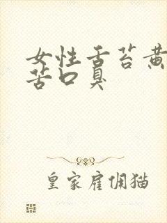 女性舌苔黄厚口苦口臭