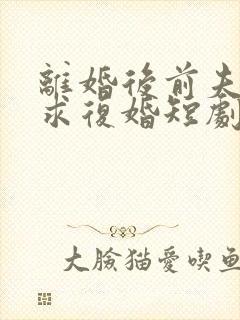 离婚后前夫哭着求复婚短剧全集