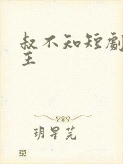 叔不知短剧双男主