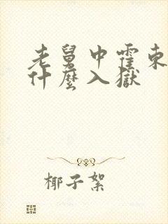 老舅中霍东风为什么入狱