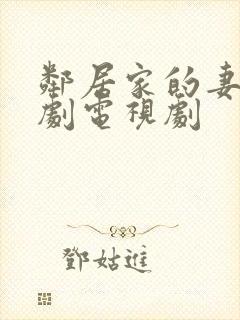 邻居家的妻子韩剧电视剧