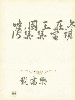 嘘,国王在冬眠15集集电视剧免费观看