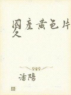 国产黄色片久久久