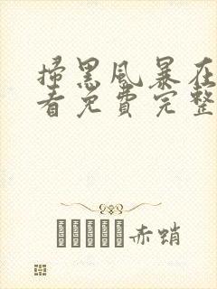 扫黑风暴在线观看免费完整版28集