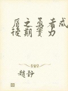 盾之勇者成名录后期实力