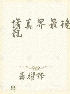 修真界最后一条龙