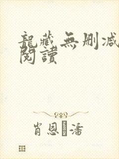 龙藏无删减全本阅读