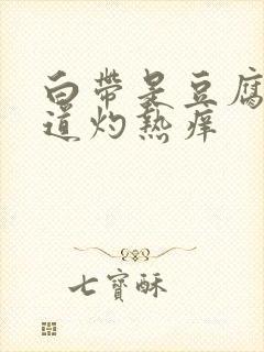 白带是豆腐渣阴道灼热痒