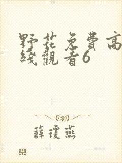 野花免费高清在线观看6封面