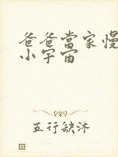 爸爸当家慢享季小宇宙