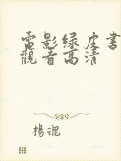 电影绿皮书免费观看高清