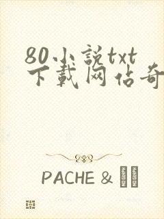 80小说txt下载网站奇书网
