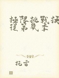 极限挑战换人是从第几季