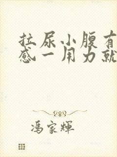 拉尿小腹有刺痛感一用力就痛