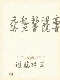 元龙动漫高清全集免费观看封面