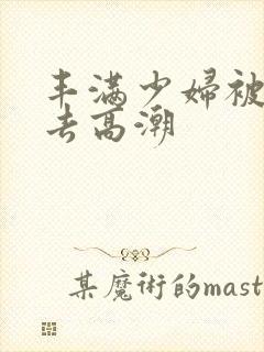 丰满少妇被猛进去高潮封面