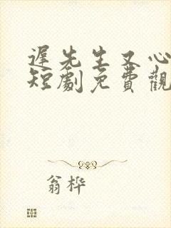 迟先生又心动了短剧免费观看全集