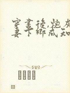 穿书后,炮灰夫妻下乡成知青