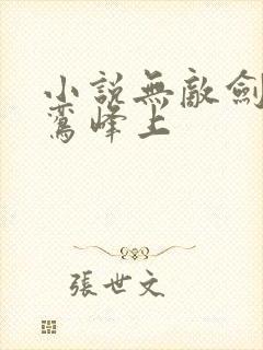 小说无敌剑域青鸾峰上