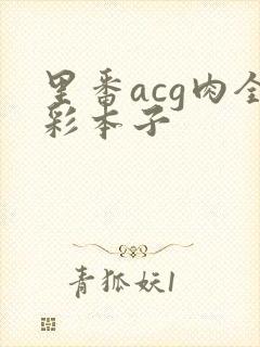 里番acg肉全彩本子