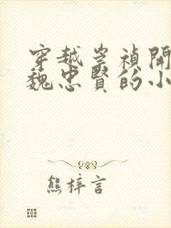 穿越崇祯开局救魏忠贤的小说封面