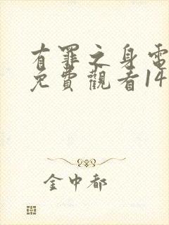 有罪之身电视剧免费观看14集高清封面