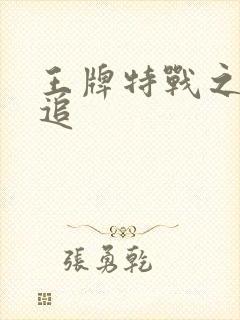 王牌特战之军少追