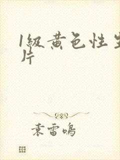 1级黄色性生活片