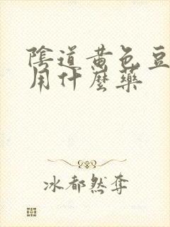 阴道黄色豆腐渣用什么药