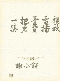 一把青电视剧全集免费播放封面