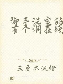 御手洗家的墙上有个洞在线免费观看